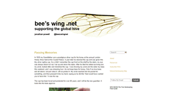 Desktop Screenshot of beeswing.net